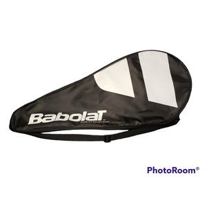 Babolat Tennis Racket Carry Case Bag with Strap Black White Lightweight 29"